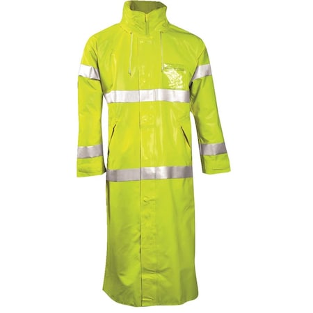 Tingley Tingley Comfort-Brite Flame Resistant ANSI Class 3 Hi-Vis Raincoat C53122.LG
